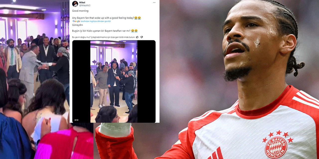 VİDEO - Bayern Münih'in yıldızı Leroy Sane Şırnaklı bir Kürd'ün düğününde halay çekti