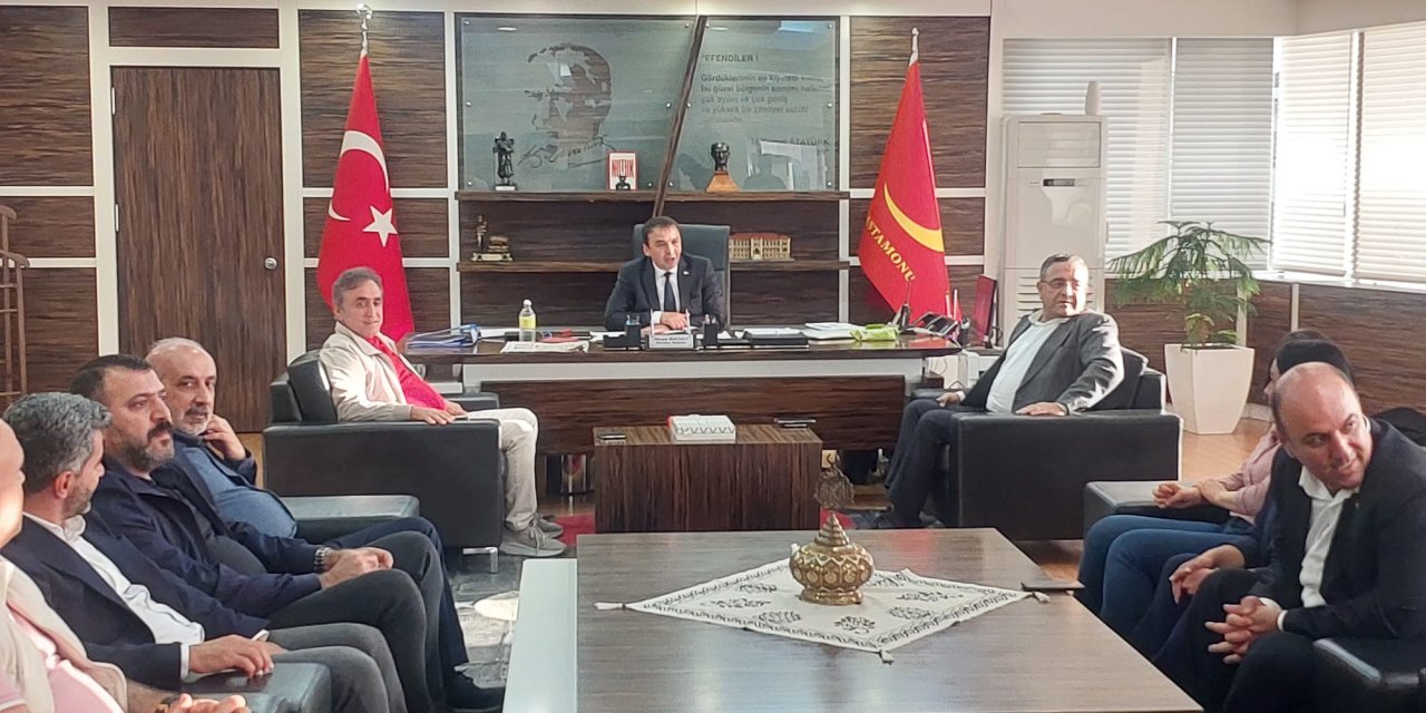 VİDEO - Amedspor heyetinden Kastamonu Belediye Başkanına ziyaret