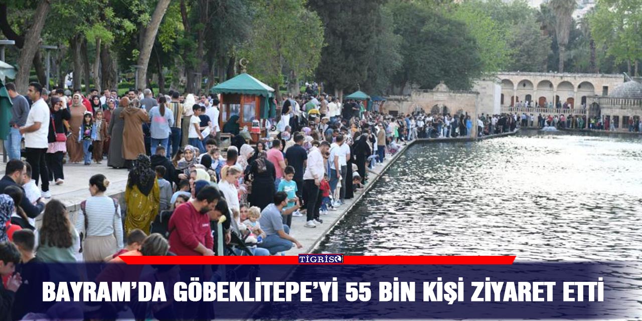 Bayram’da Göbeklitepe’yi 55 bin kişi ziyaret etti