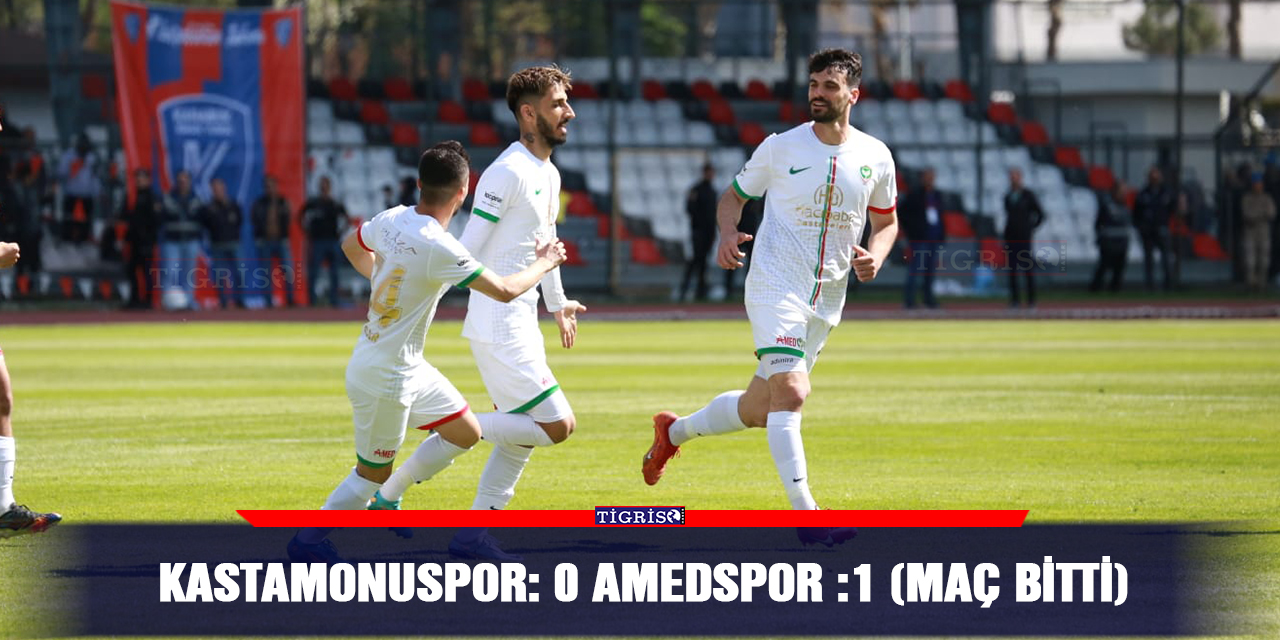 Kastamonuspor: 0 Amedspor :1 (Maç bitti)