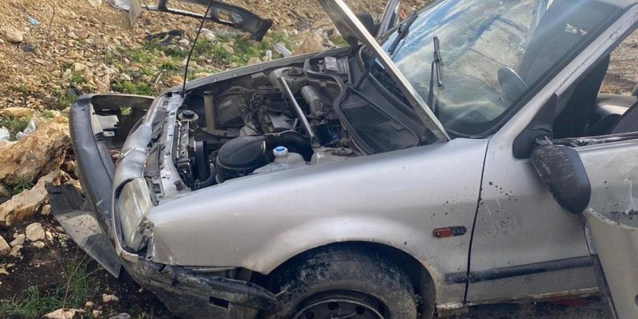 Otomobil sulama kanalına devrildi: 6 yaralı