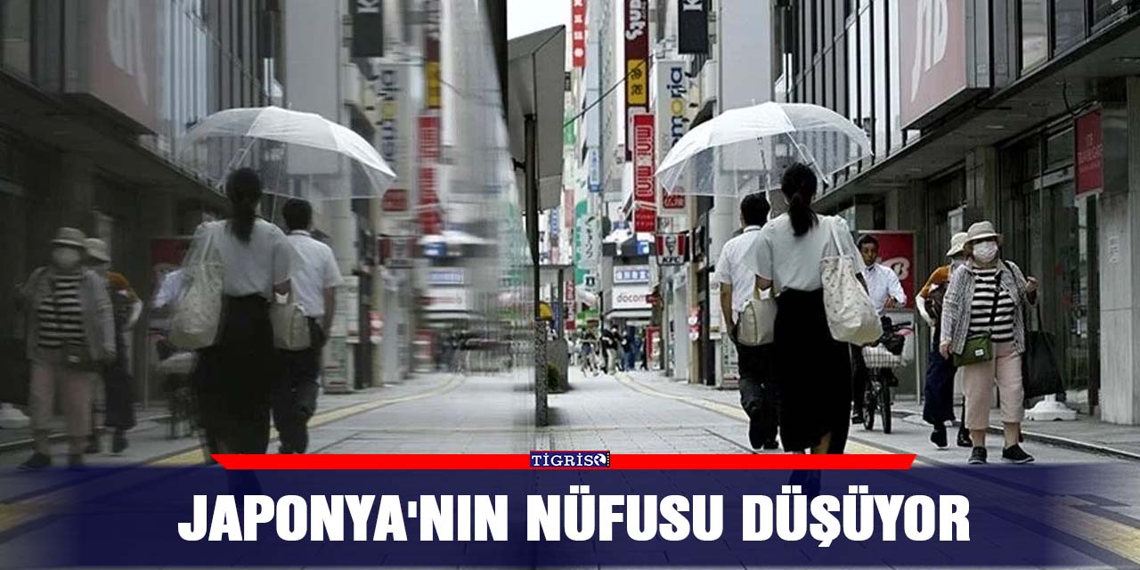 Japonya'nın nüfusu düşüyor