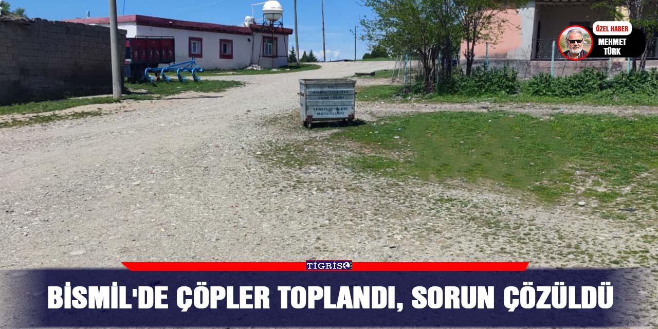 VİDEO - Bismil'de çöpler toplandı, sorun çözüldü