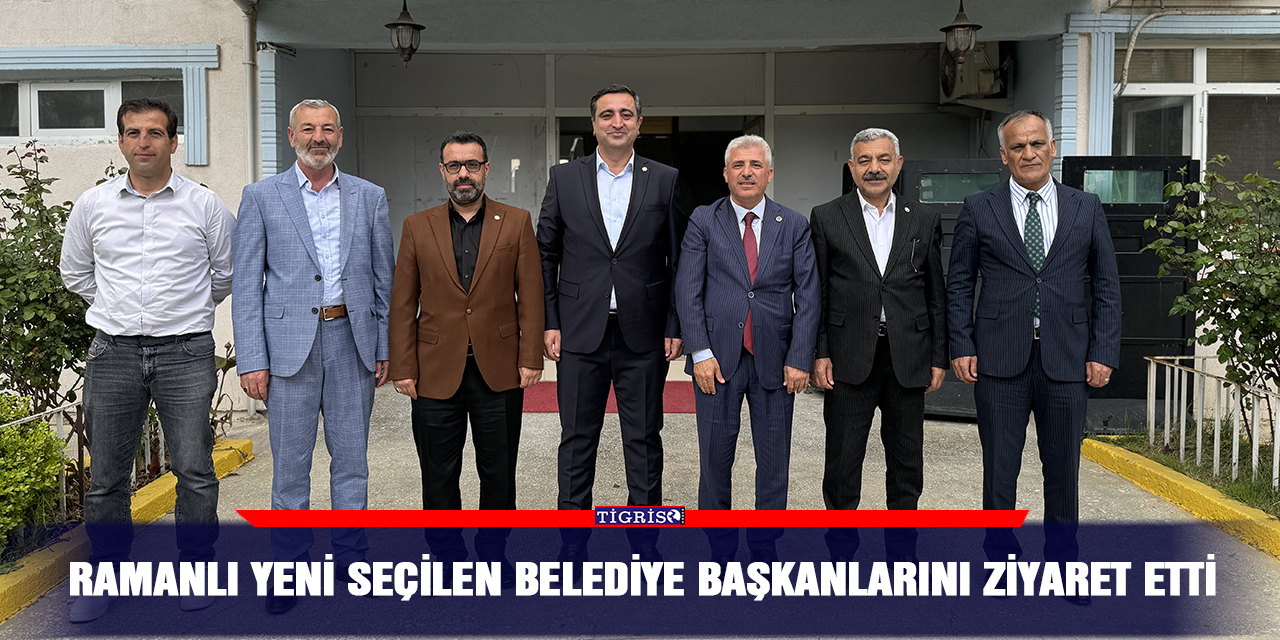 Ramanlı yeni seçilen belediye başkanlarını ziyaret etti