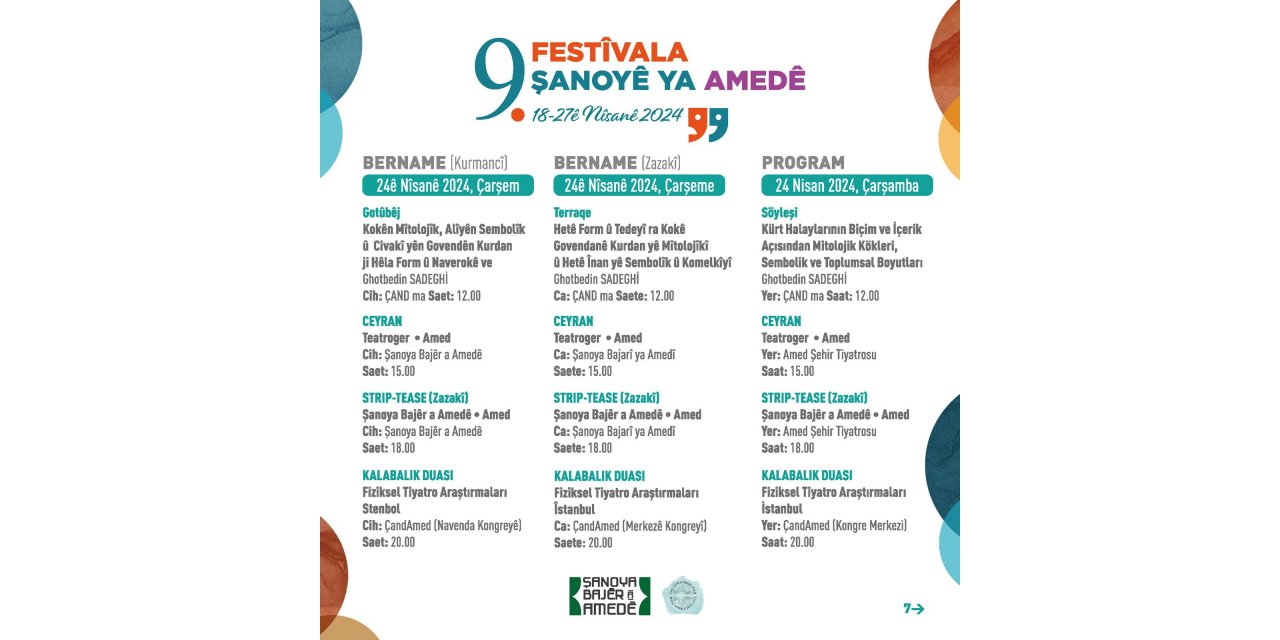 Diyarbakır’da tiyatro festivali başlıyor