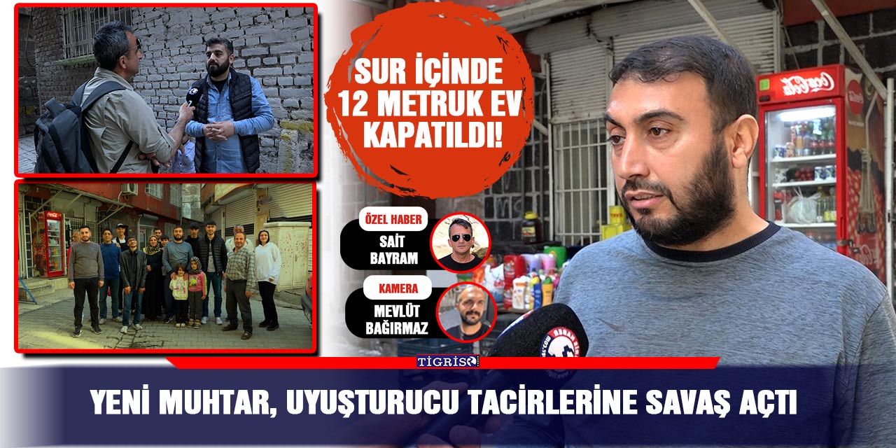 VİDEO - Yeni Muhtar, uyuşturucu tacirlerine savaş açtı