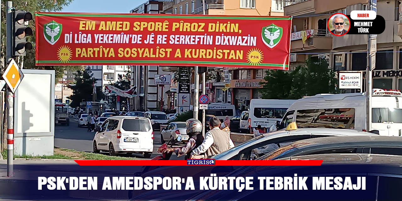 PSK'den Amedspor'a Kürtçe tebrik mesajı