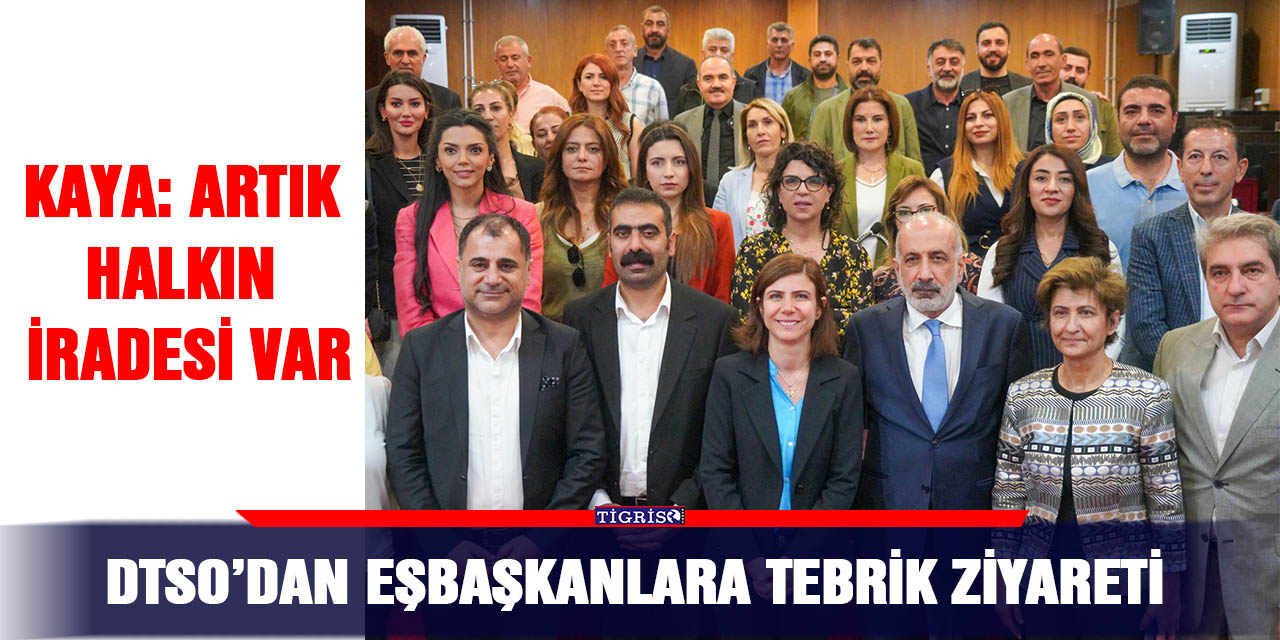 DTSO’dan Eşbaşkanlara tebrik ziyareti