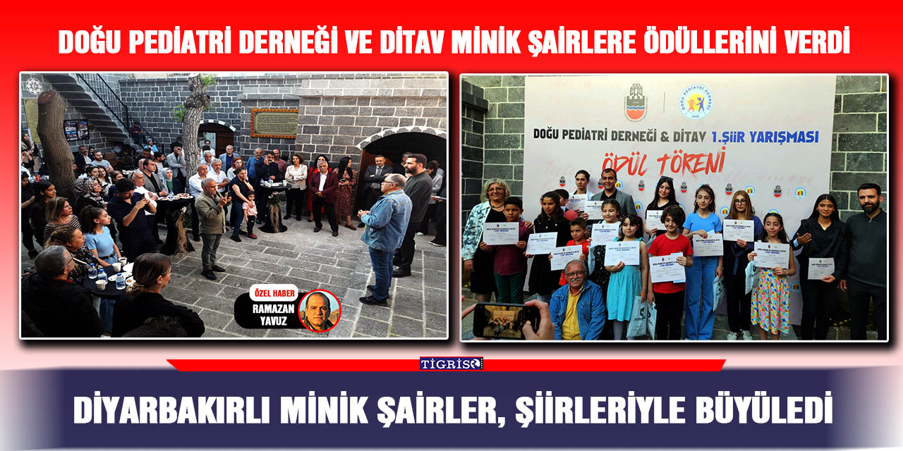 VİDEO - Diyarbakırlı minik şairler, şiirleriyle büyüledi