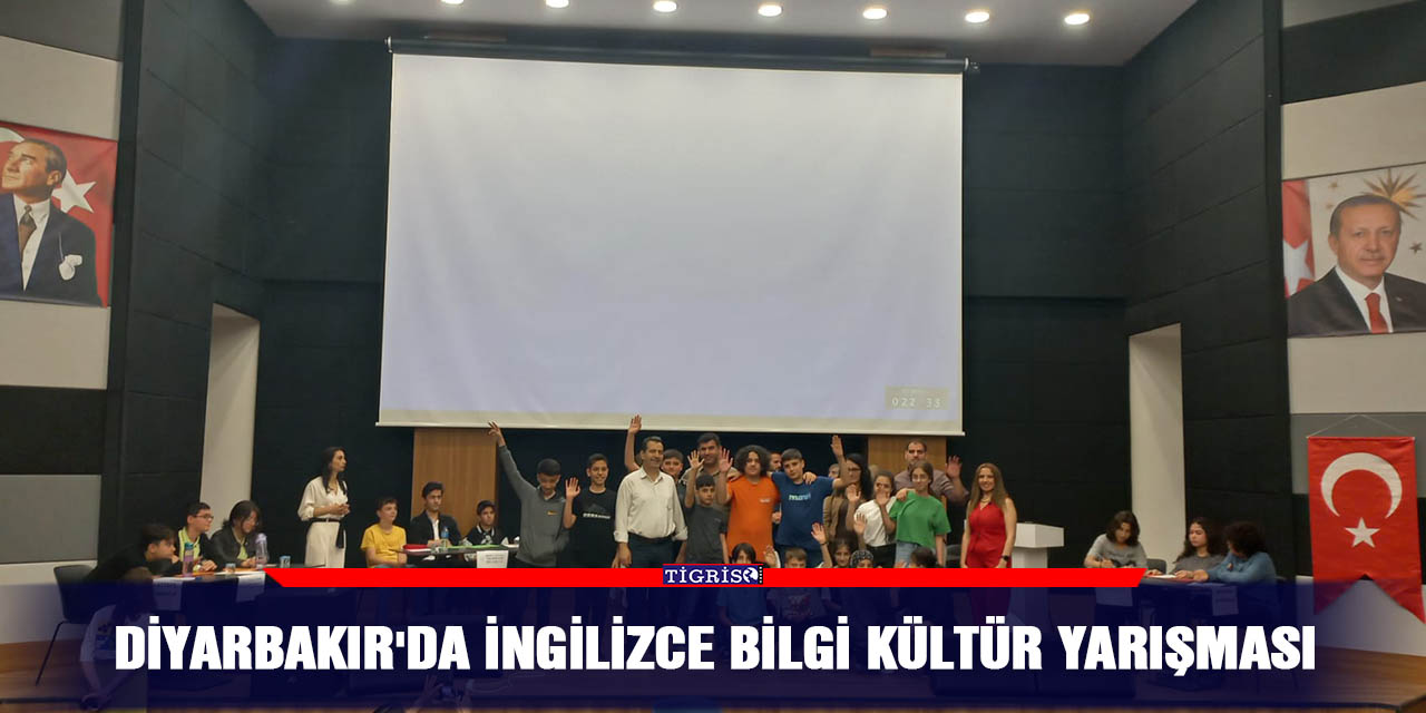 Diyarbakır'da İngilizce Bilgi Kültür Yarışması