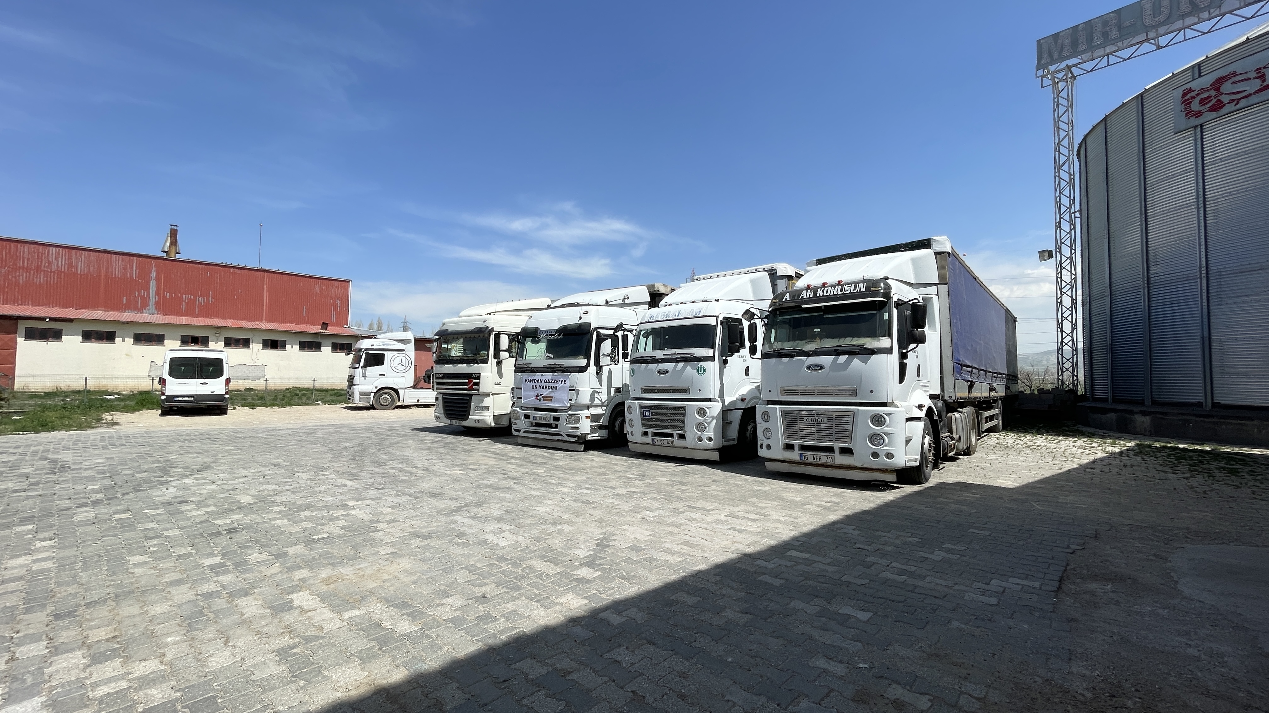 Van'dan Gazze'ye yardım