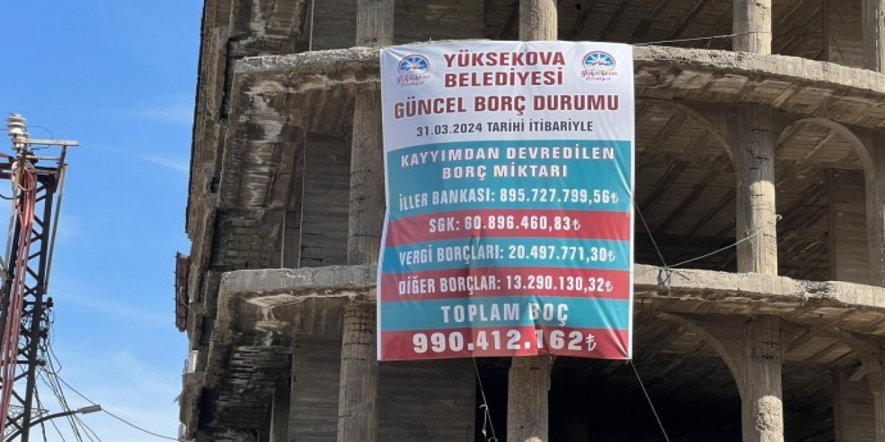 Kayyımdan kalan borçlar asıldı