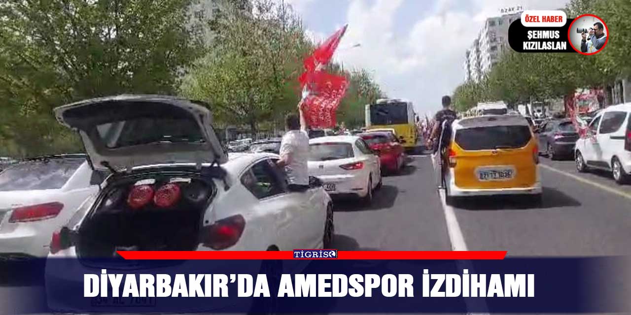 VİDEO - Diyarbakır’da Amedspor izdihamı