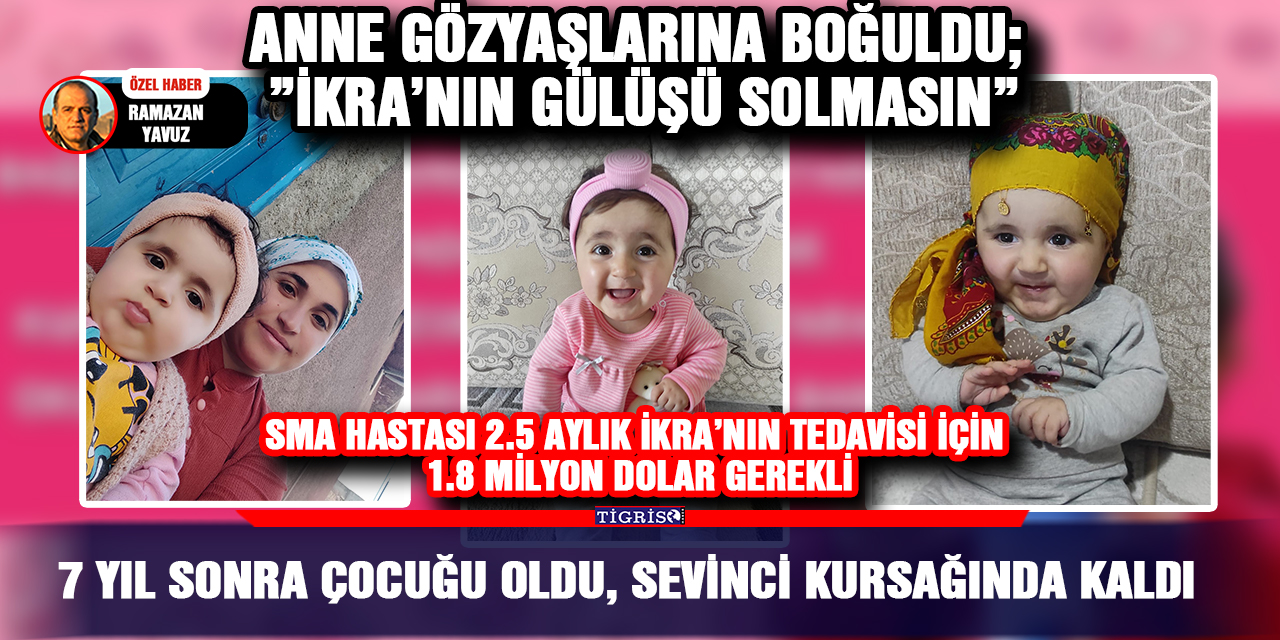 7 YIL SONRA ÇOCUĞU OLDU, SEVİNCİ KURSAĞINDA KALDI