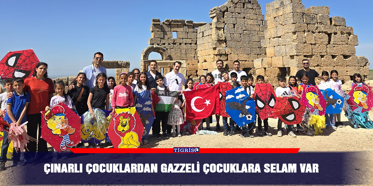 Çınarlı çocuklardan Gazzeli çocuklara selam var