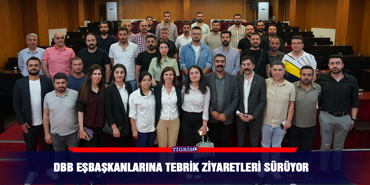 DBB eşbaşkanlarına tebrik ziyaretleri sürüyor