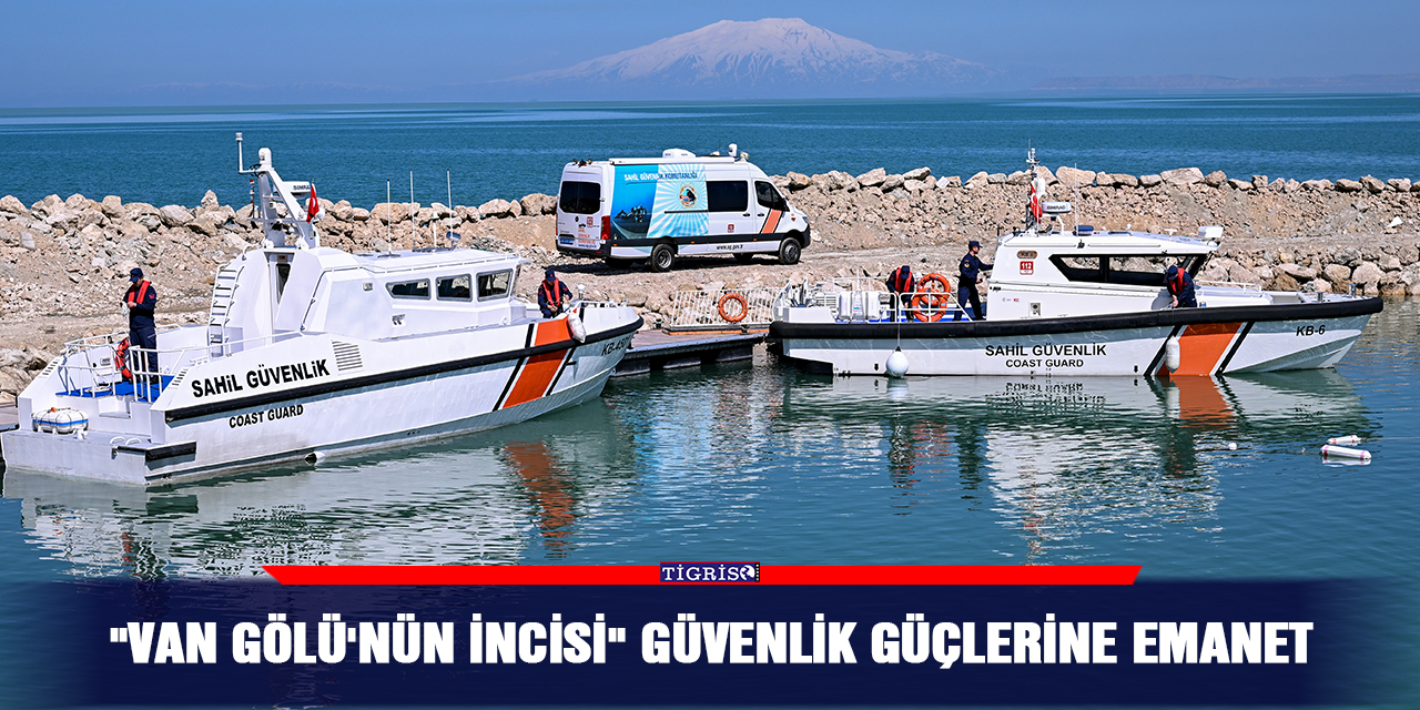 "Van Gölü'nün incisi" güvenlik güçlerine emanet