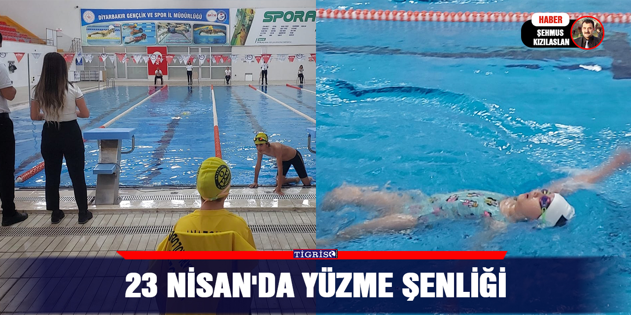 23 Nisan'da yüzme şenliği