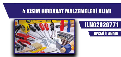4 KISIM HIRDAVAT MALZEMELERİ ALIMI