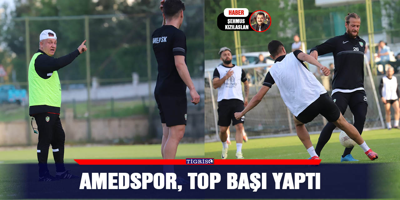 Amedspor, top başı yaptı