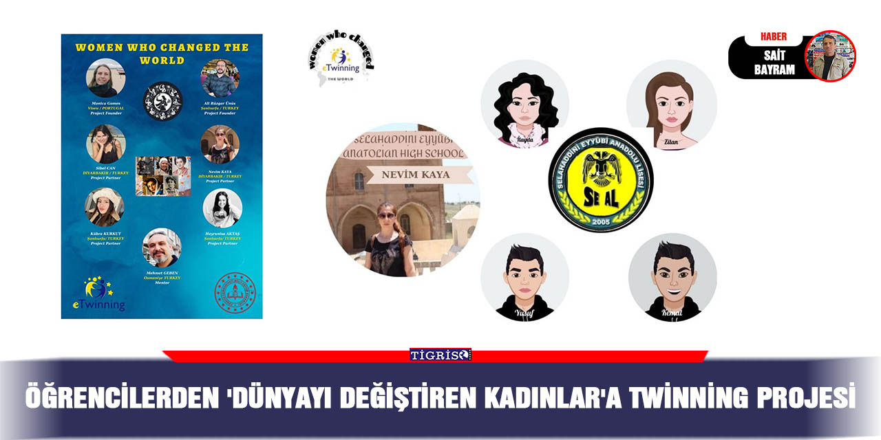 Öğrencilerden 'Dünyayı Değiştiren Kadınlar'a Twinning projesi