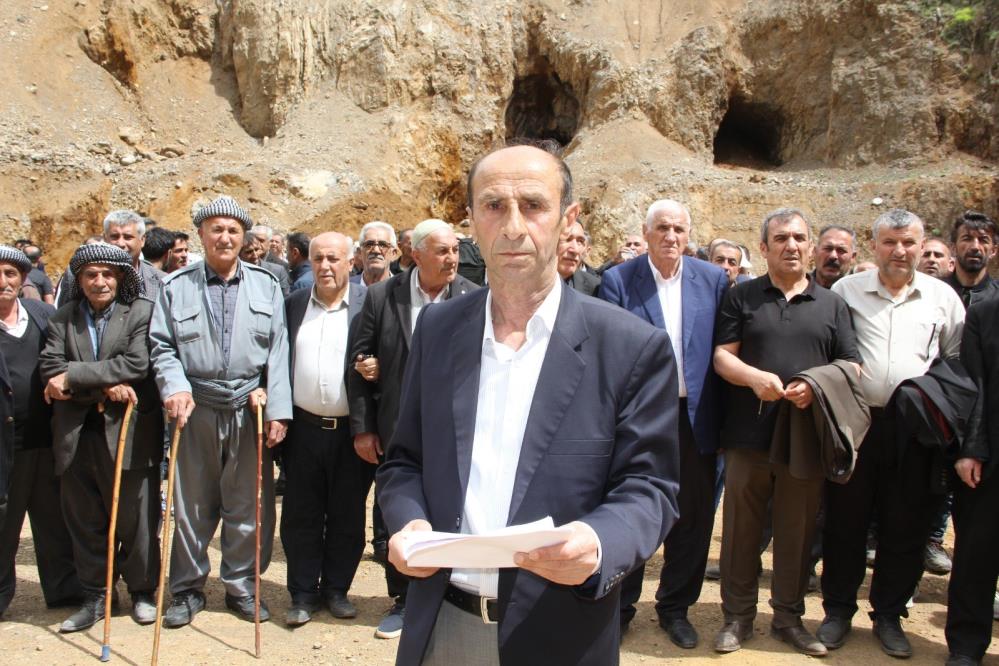 Köylüler, “madenlere” karşı eylem başlattı