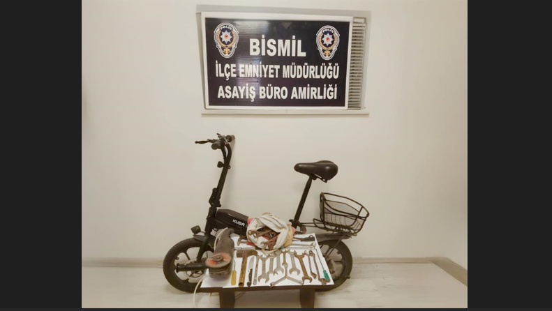 Bismil'de hırsızlık, 1 kişi tutuklandı