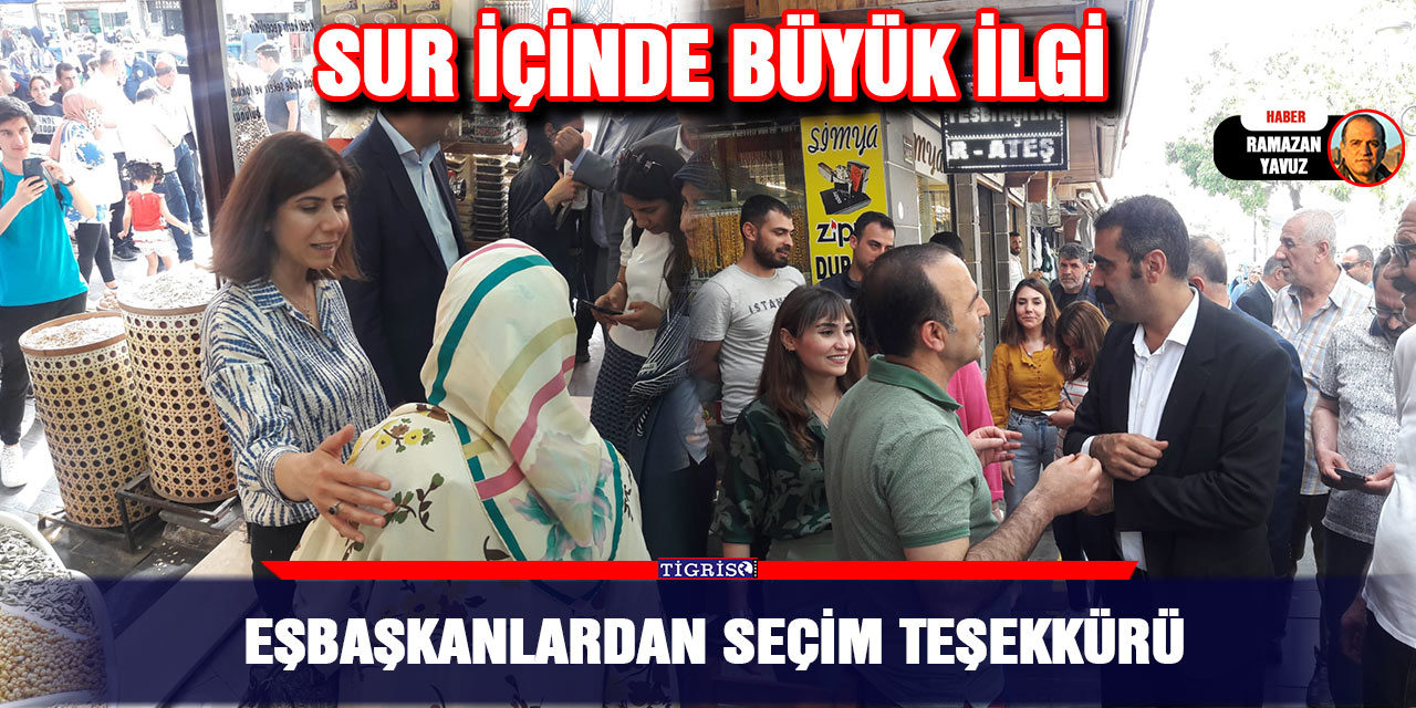 VİDEO - Eşbaşkanlardan seçim teşekkürü