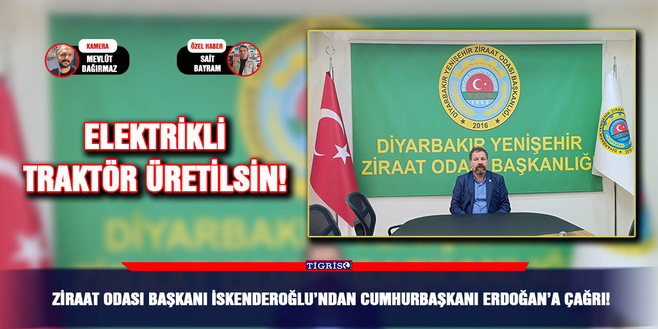 VİDEO - Ziraat Odası Başkanı İskenderoğlu’ndan Cumhurbaşkanı Erdoğan’a çağrı!