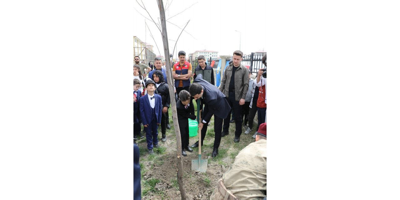 Ağrı’da fidan dikim etkinliği düzenlendi