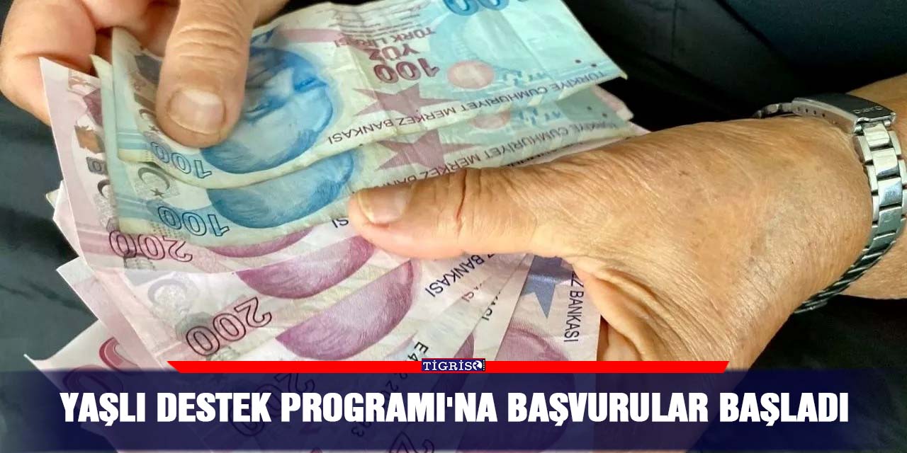 Yaşlı Destek Programı'na başvurular başladı