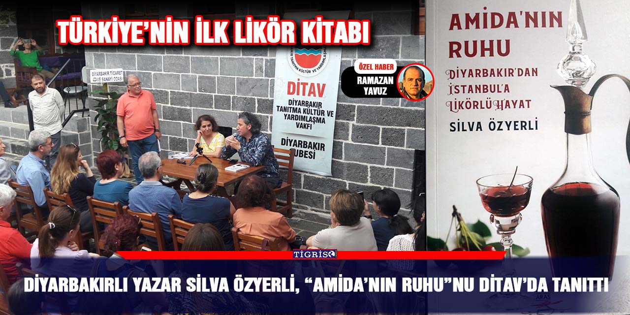 VİDEO - Diyarbakırlı yazar Silva Özyerli, “Amida’nın ruhu”nu DİTAV’da tanıttı