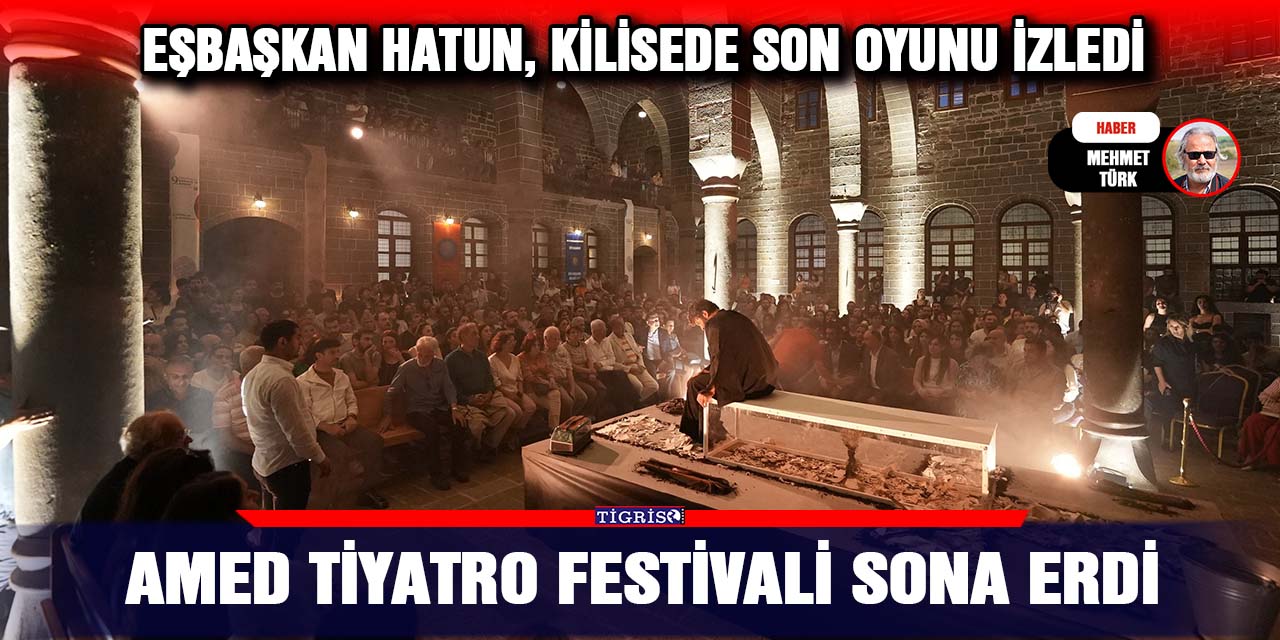Amed tiyatro festivali sona erdi