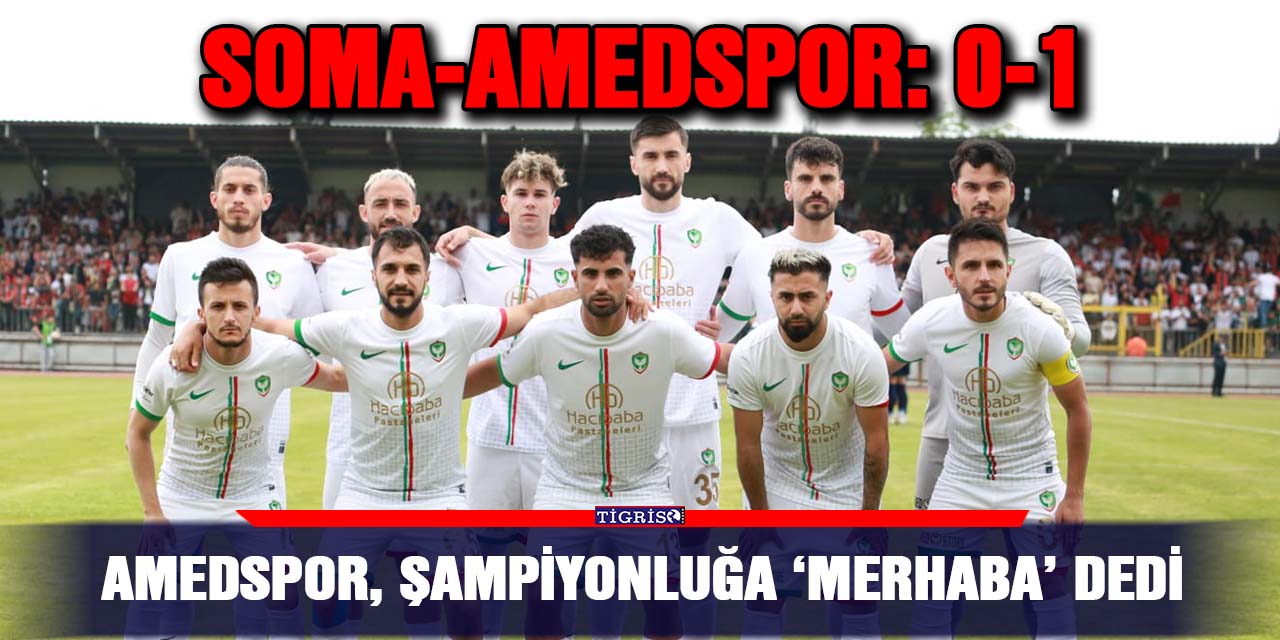 Amedspor, şampiyonluğa ‘merhaba’ dedi