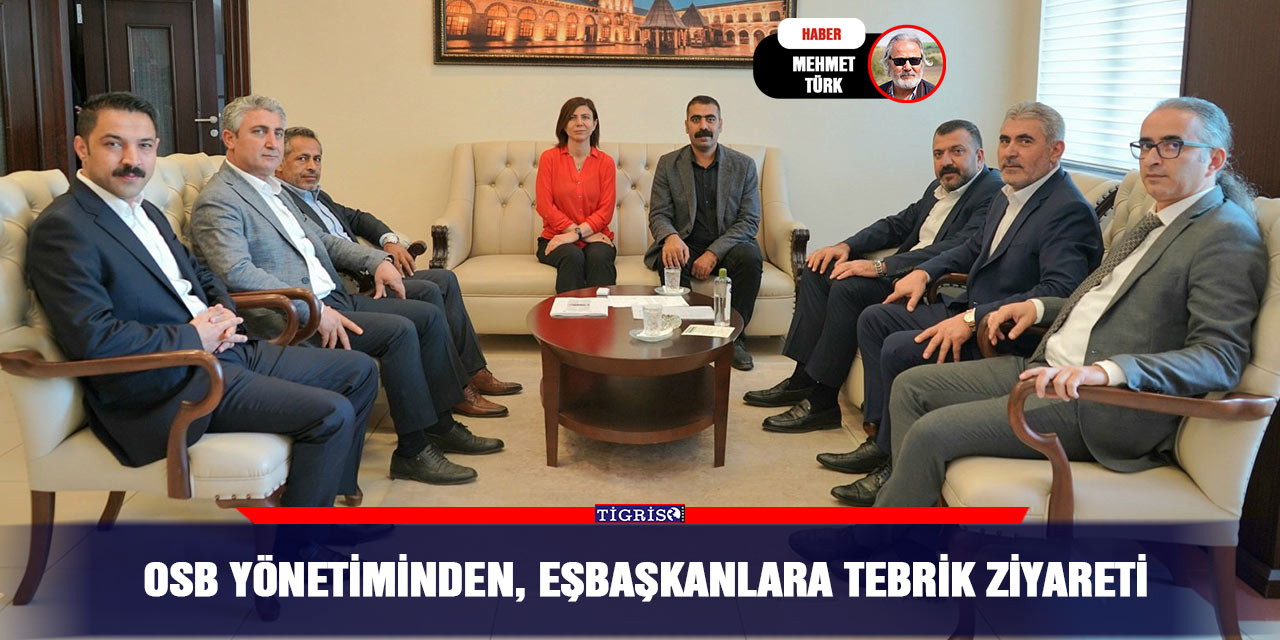 OSB yönetiminden, eşbaşkanlara tebrik ziyareti