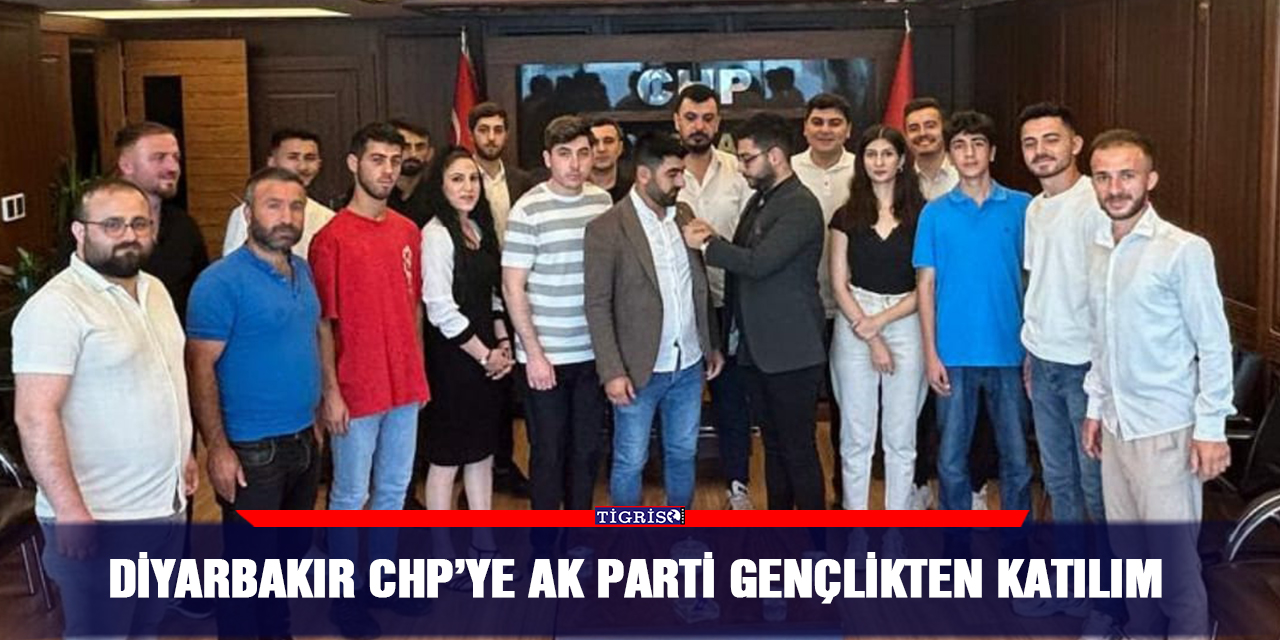 Diyarbakır CHP’ye AK Parti gençlikten katılım