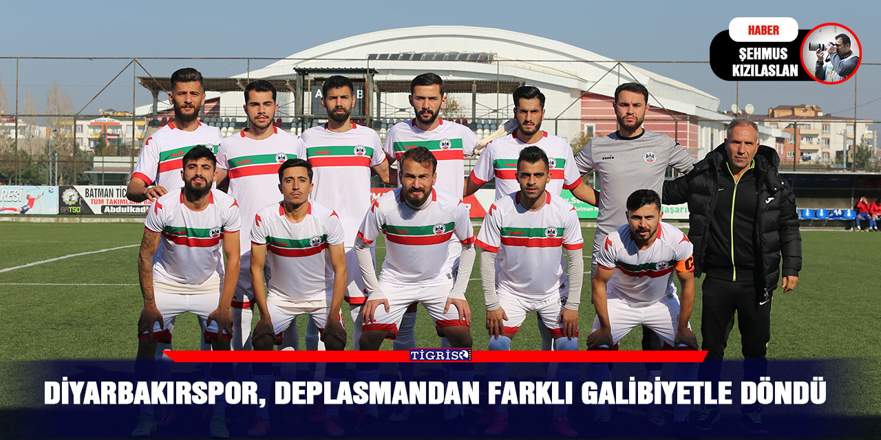 Diyarbakırspor, deplasmandan farklı galibiyetle döndü