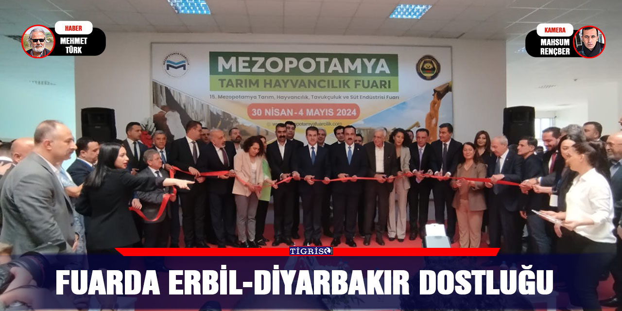VİDEO - Fuarda Erbil-Diyarbakır dostluğu