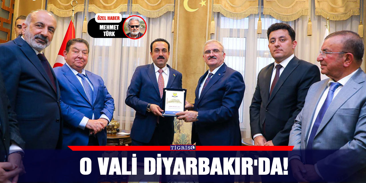 O Vali Diyarbakır'da!