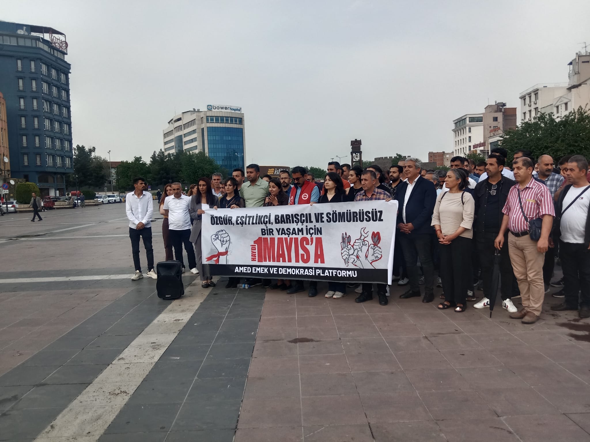 VİDEO - Amed Emek Demokrasi Platformu’ndan 1 Mayıs açıklaması