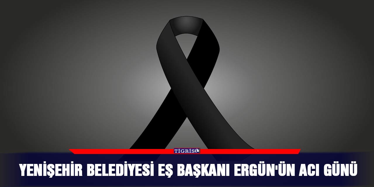 Yenişehir Belediyesi Eş Başkanı Ergün'ün acı günü