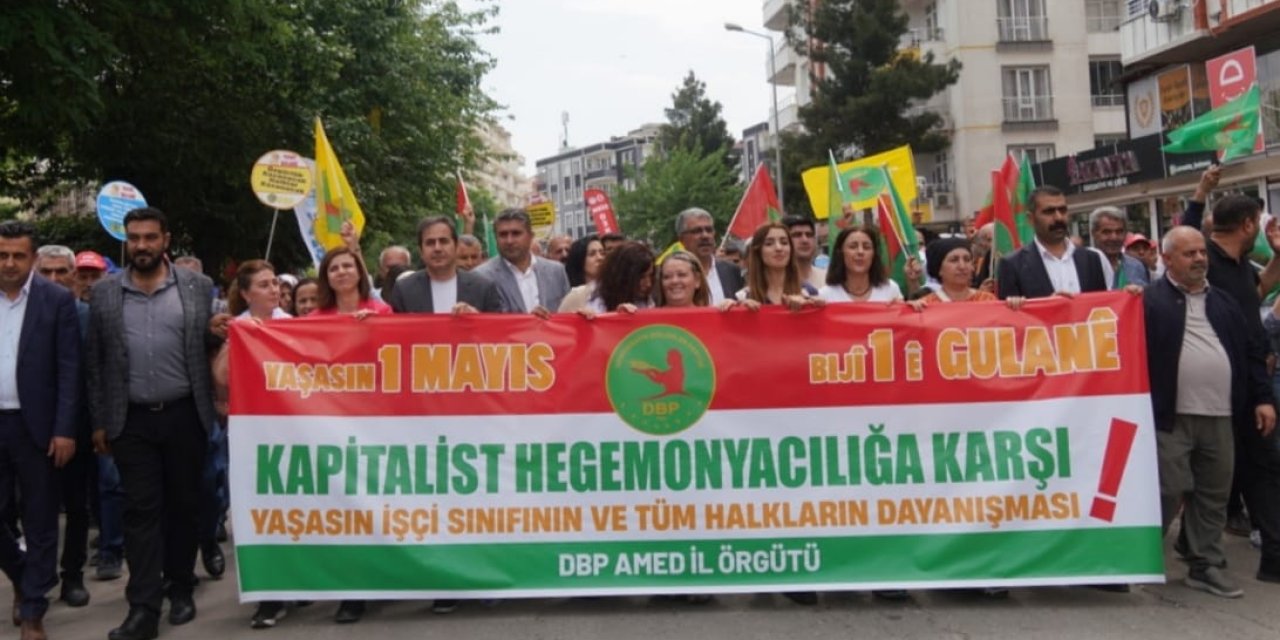 Eşbaşkanlar, 1 Mayıs mitinginde