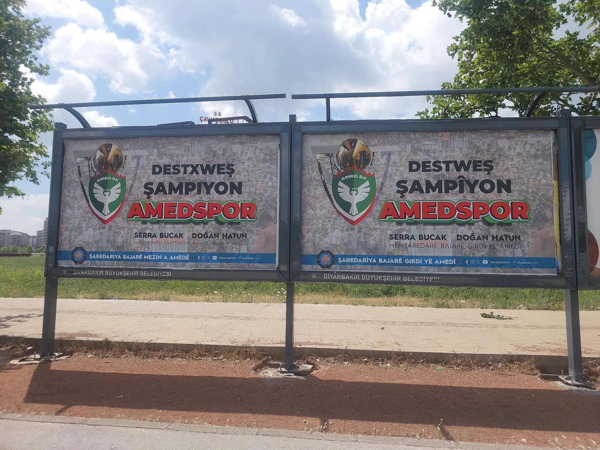 Amedspor'a DBB’den şampiyonluk kutlaması