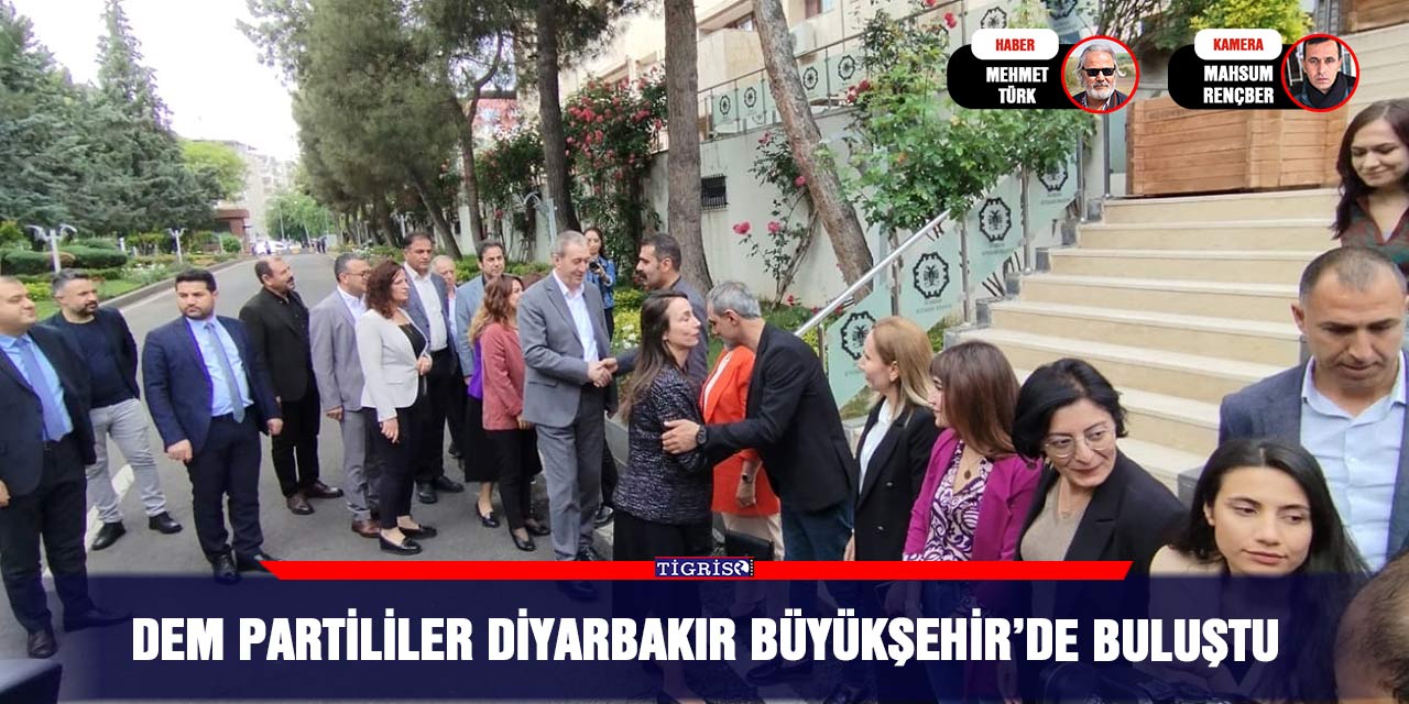 VİDEO - DEM Partililer Diyarbakır Büyükşehir’de buluştu