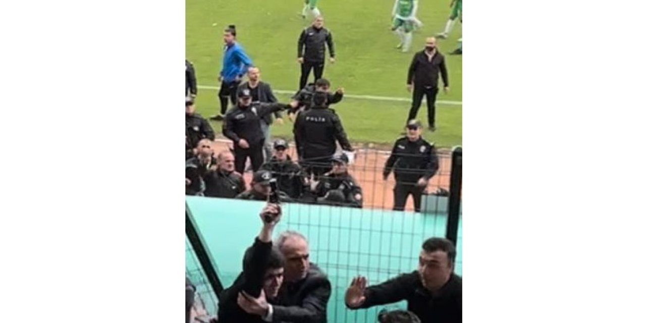 Maçta yaşanan gerginlikle ilgili adli ve idari işlem başlatıldı