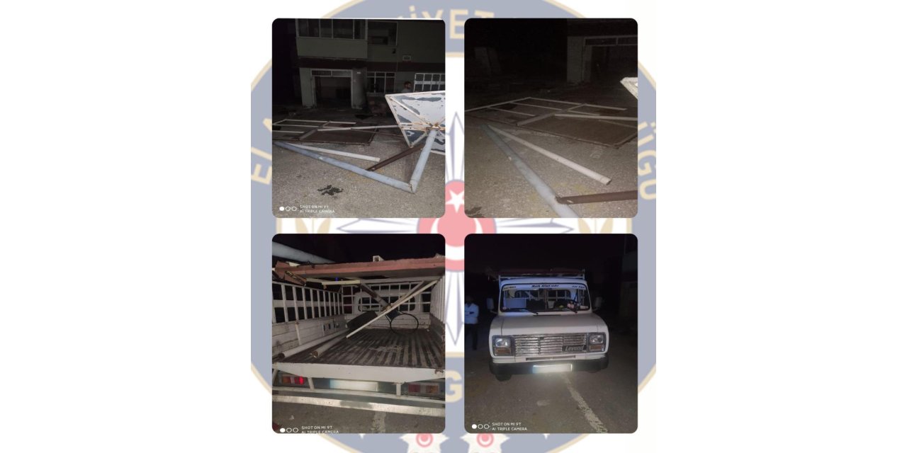 Okuldan malzeme çalarken suçüstü yapılan 3 şüpheli tutuklandı