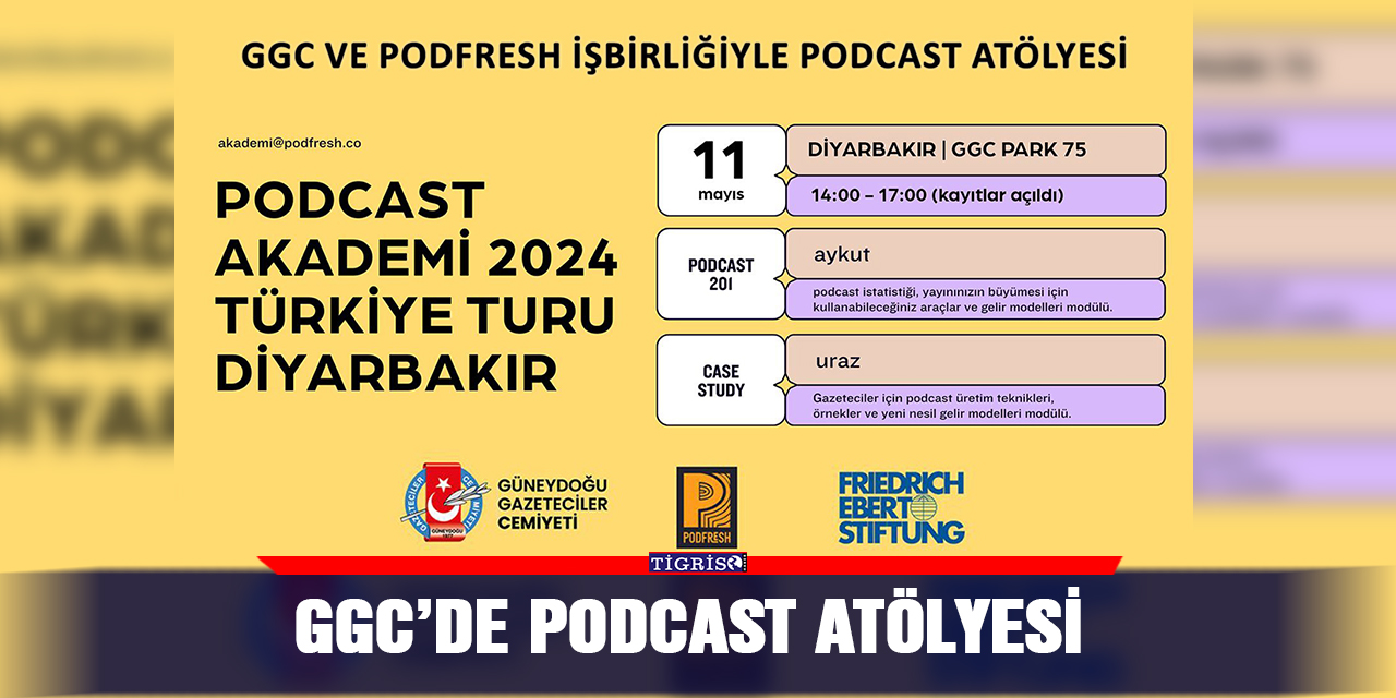 GGC’de Podcast Atölyesi