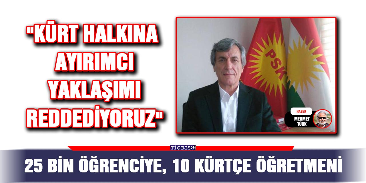 25 bin öğrenciye, 10 Kürtçe öğretmeni
