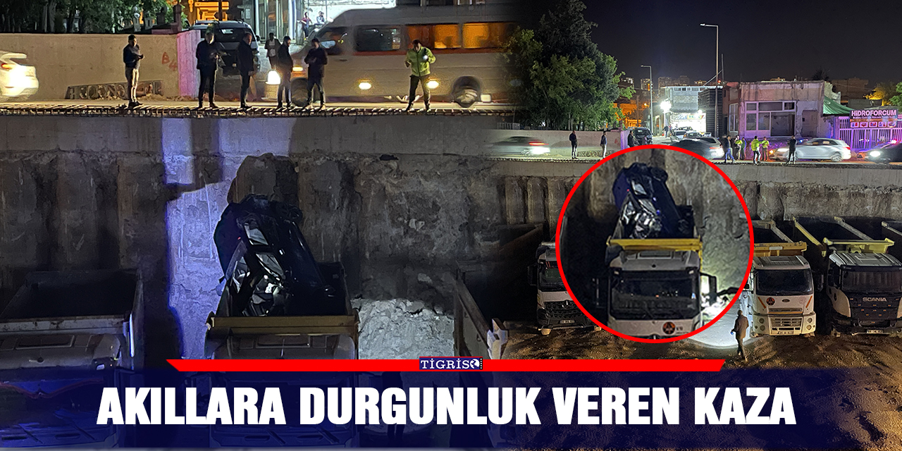 Akıllara durgunluk veren kaza