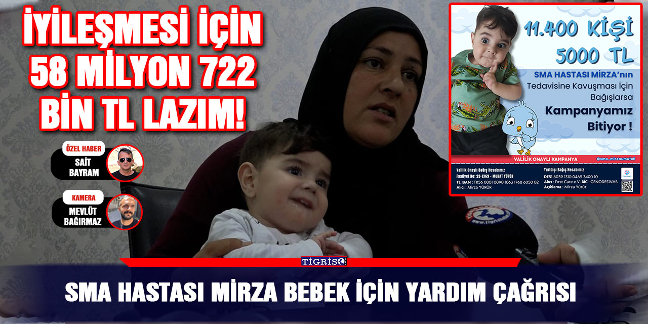 VİDEO - SMA hastası Mirza bebek için yardım çağrısı
